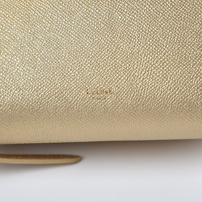 Celine Laminated Calfskin Nano Belt Bag Gold 7 of 9