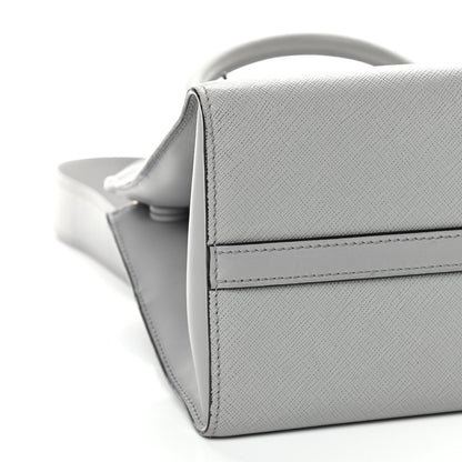 Prada Saffiano City Calfskin Small Paradigme Bag Nube 8 of 9