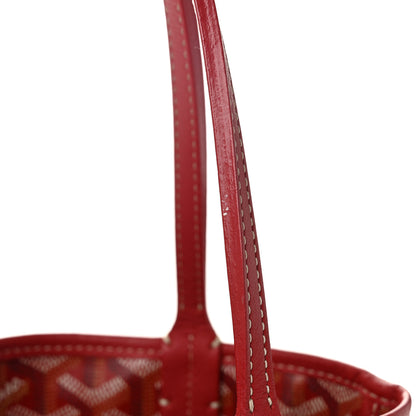 Goyard Goyardine Reversible Mini Anjou Red 19 of 19