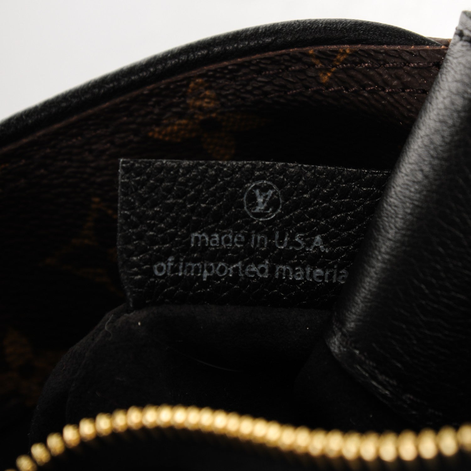 Louis Vuitton Monogram Pallas BB Black 6 of 7