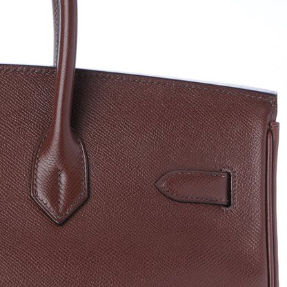 Hermes Courchevel Birkin 35 Chocolate 26 of 36