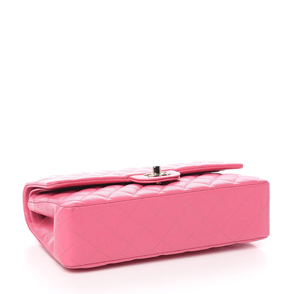 Chanel Caviar Quilted Medium Double Flap Pink 3 of 9