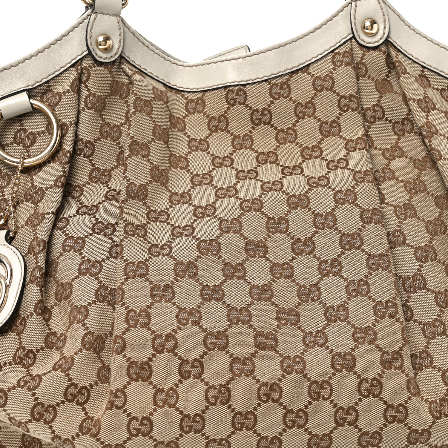 Gucci Monogram Large Sukey Tote Off White 8 of 10