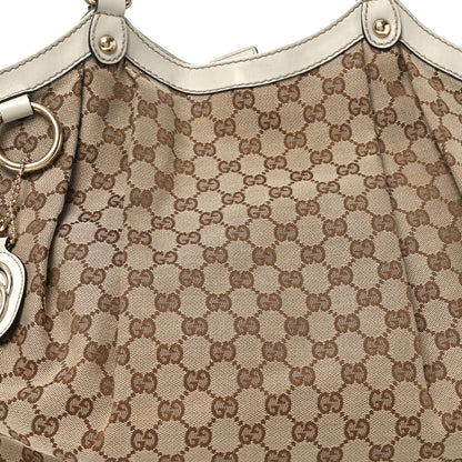 Gucci Monogram Large Sukey Tote Off White 8 of 10