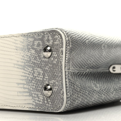 Louis Vuitton Lizard Capucines Mini White 10 of 11