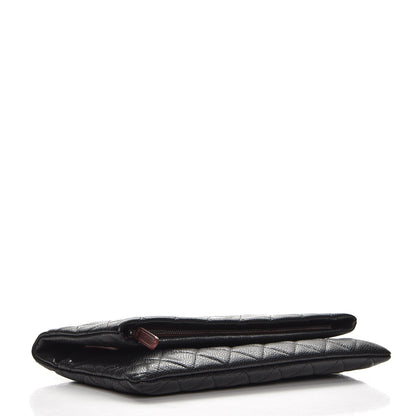Chanel Caviar Quilted CC Beauty Clutch Black 4 of 7