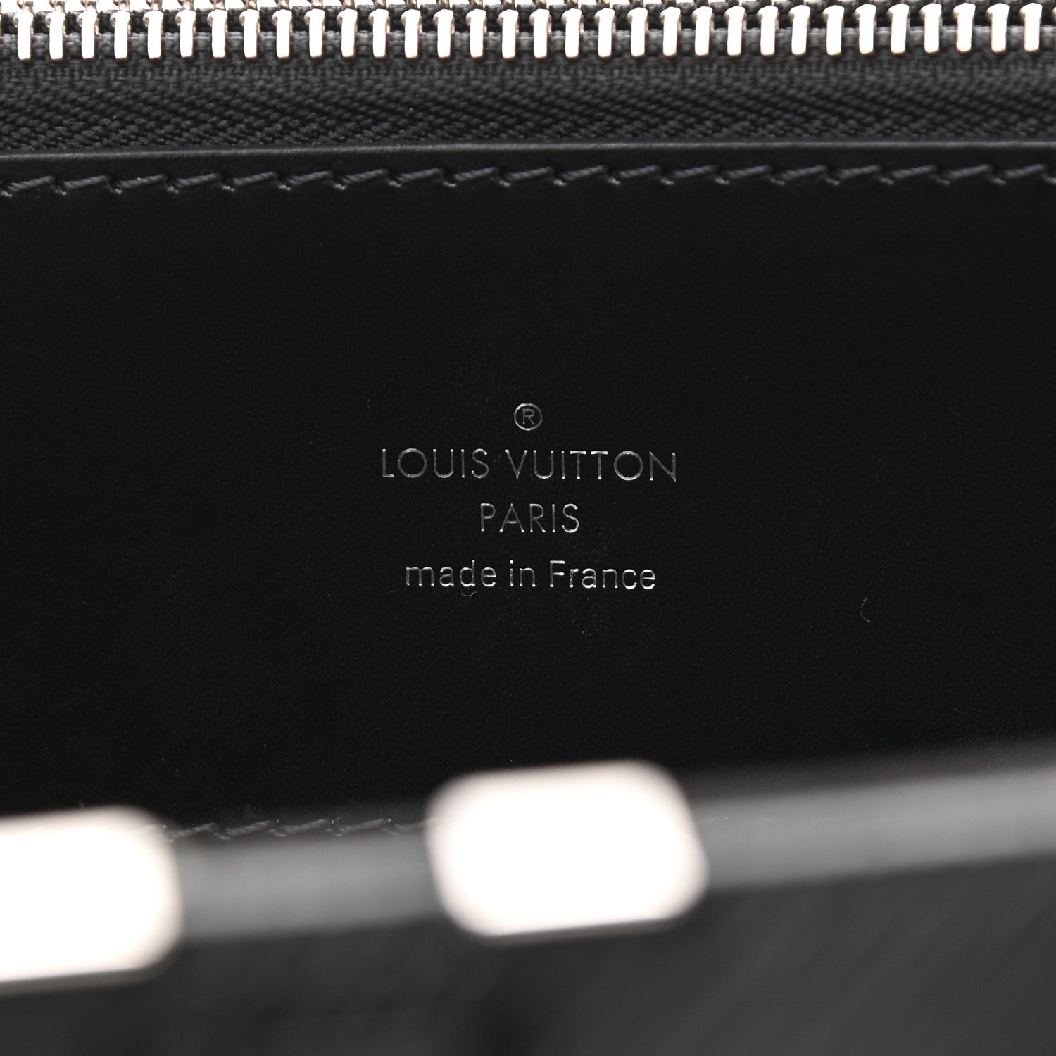 Louis Vuitton Epi Grenelle Tote PM Black 6 of 9
