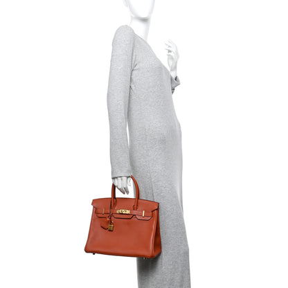 Hermes Taurillon Novillo Birkin 30 Cuivre 2 of 12