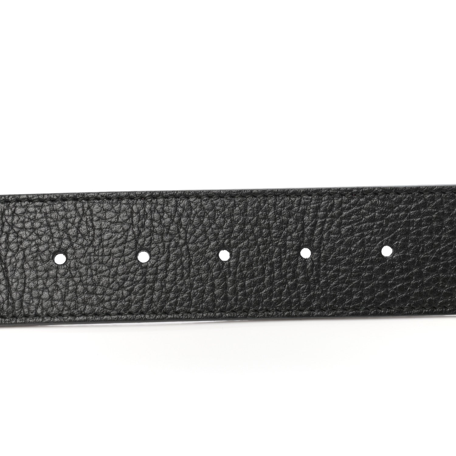 Gucci Calfskin 1973 Reversible Belt 100 40 Black Pink 4 of 5