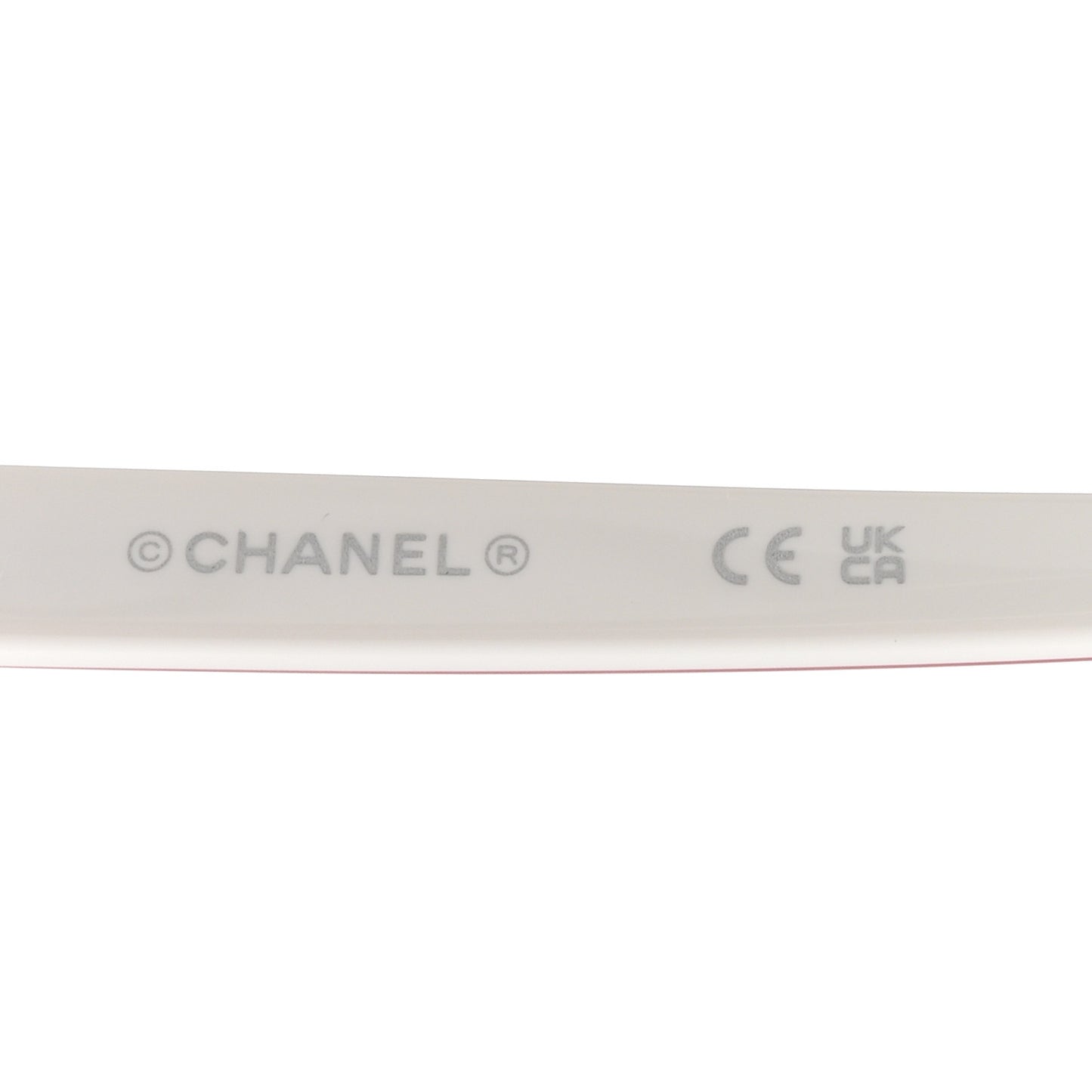 Acetate Shield Quilted Sunglasses 71655A White Red