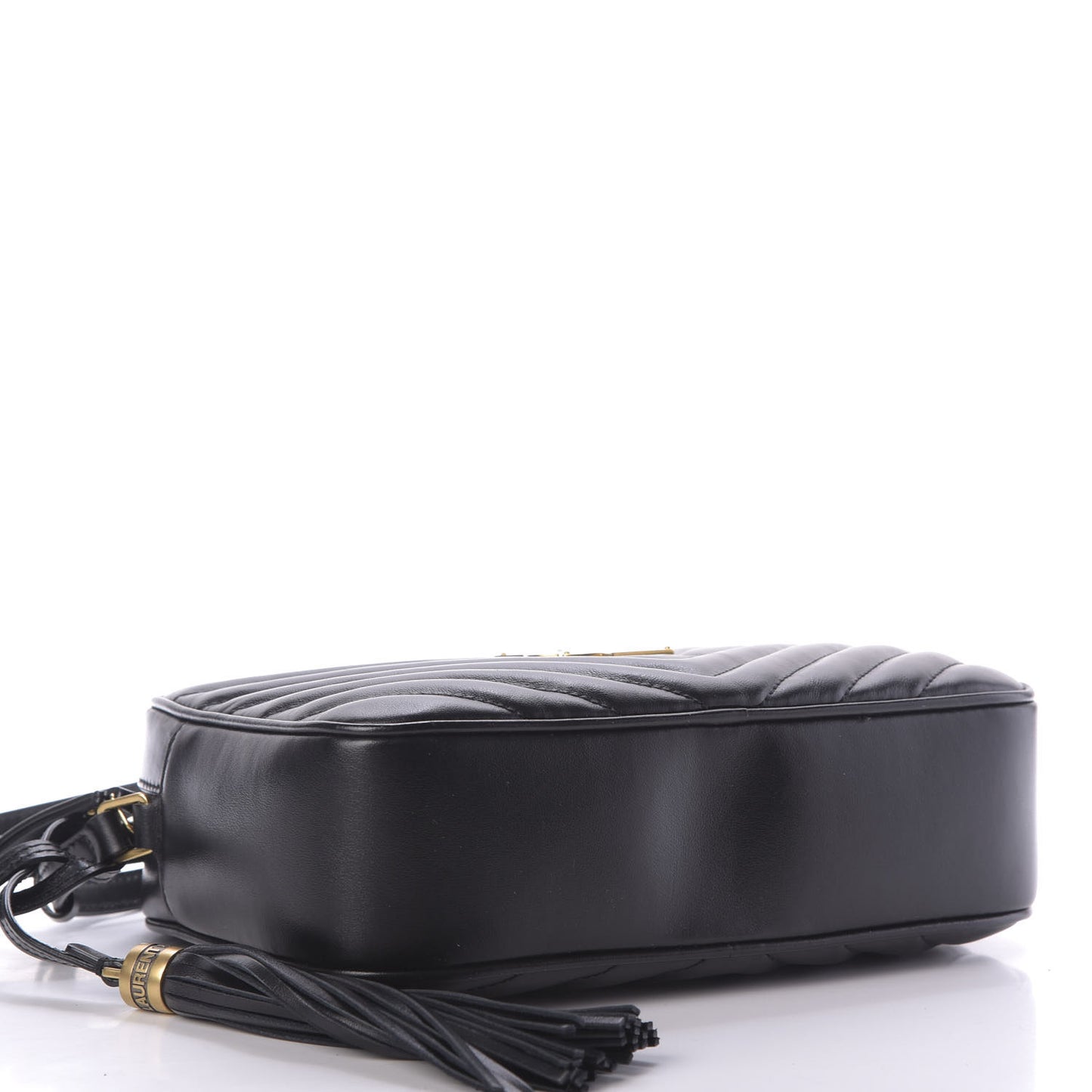 Calfskin Matelasse Monogram Lou Camera Bag Black