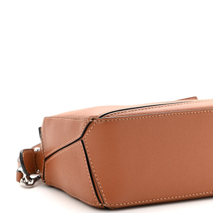 Loewe Calfskin Mini Puzzle Bag Tan 8 of 10