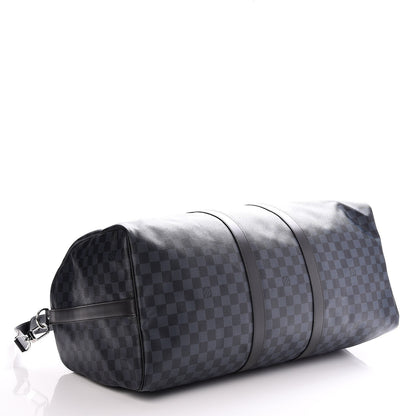 Louis Vuitton Damier Cobalt Keepall Bandouliere 55 4 of 7