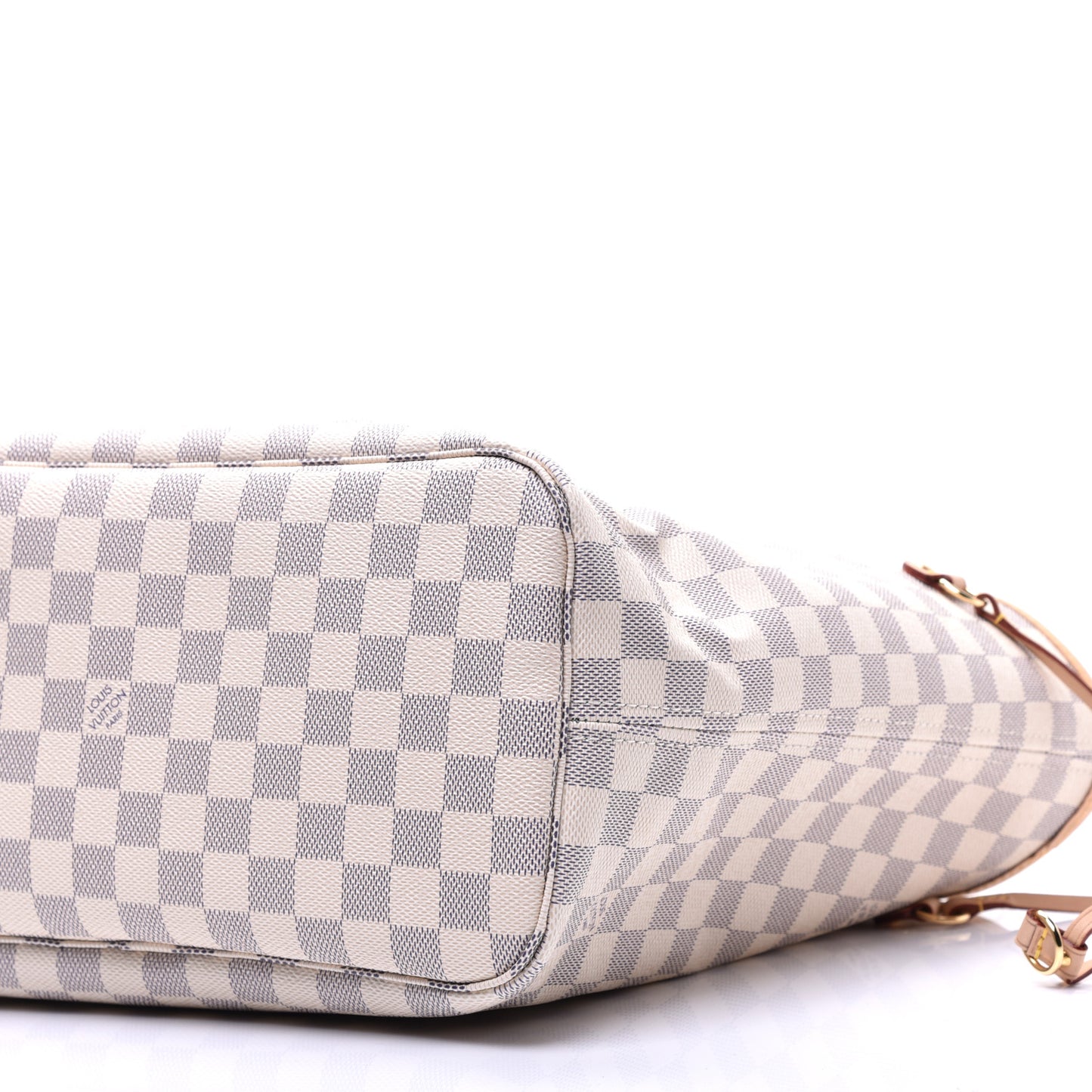 Damier Azur Neo Neverfull MM Rose Ballerine