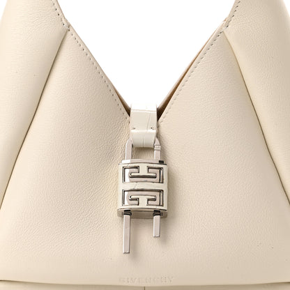 Givenchy Textured Calfskin Mini G Hobo Ivory 7 of 9