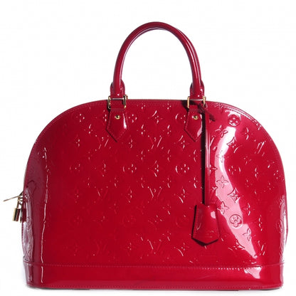 Louis Vuitton Vernis Alma GM Pomme D'Amour 1 of 8