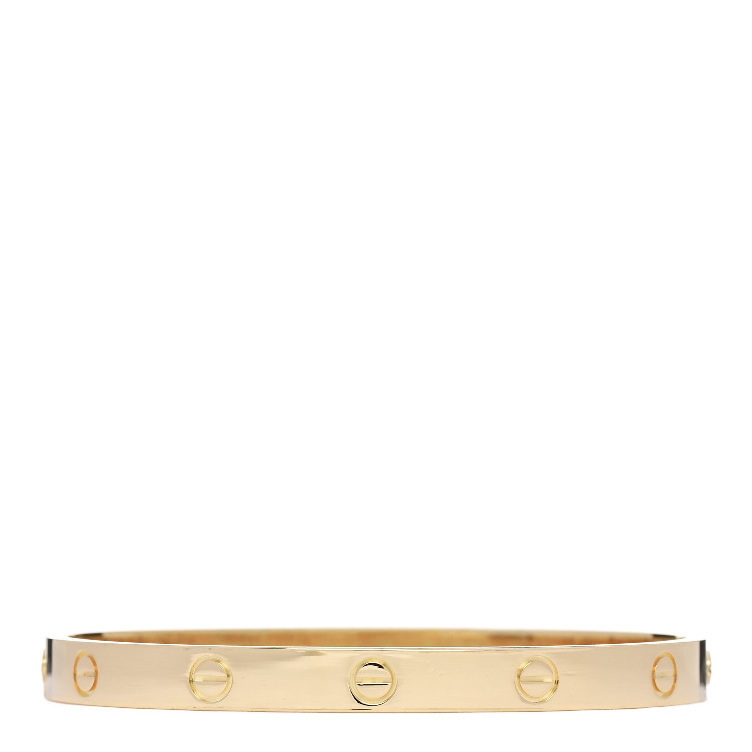 Cartier 18K Yellow Gold LOVE Bracelet 18 2 of 9