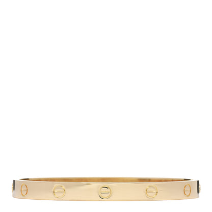 Cartier 18K Yellow Gold LOVE Bracelet 18 2 of 9
