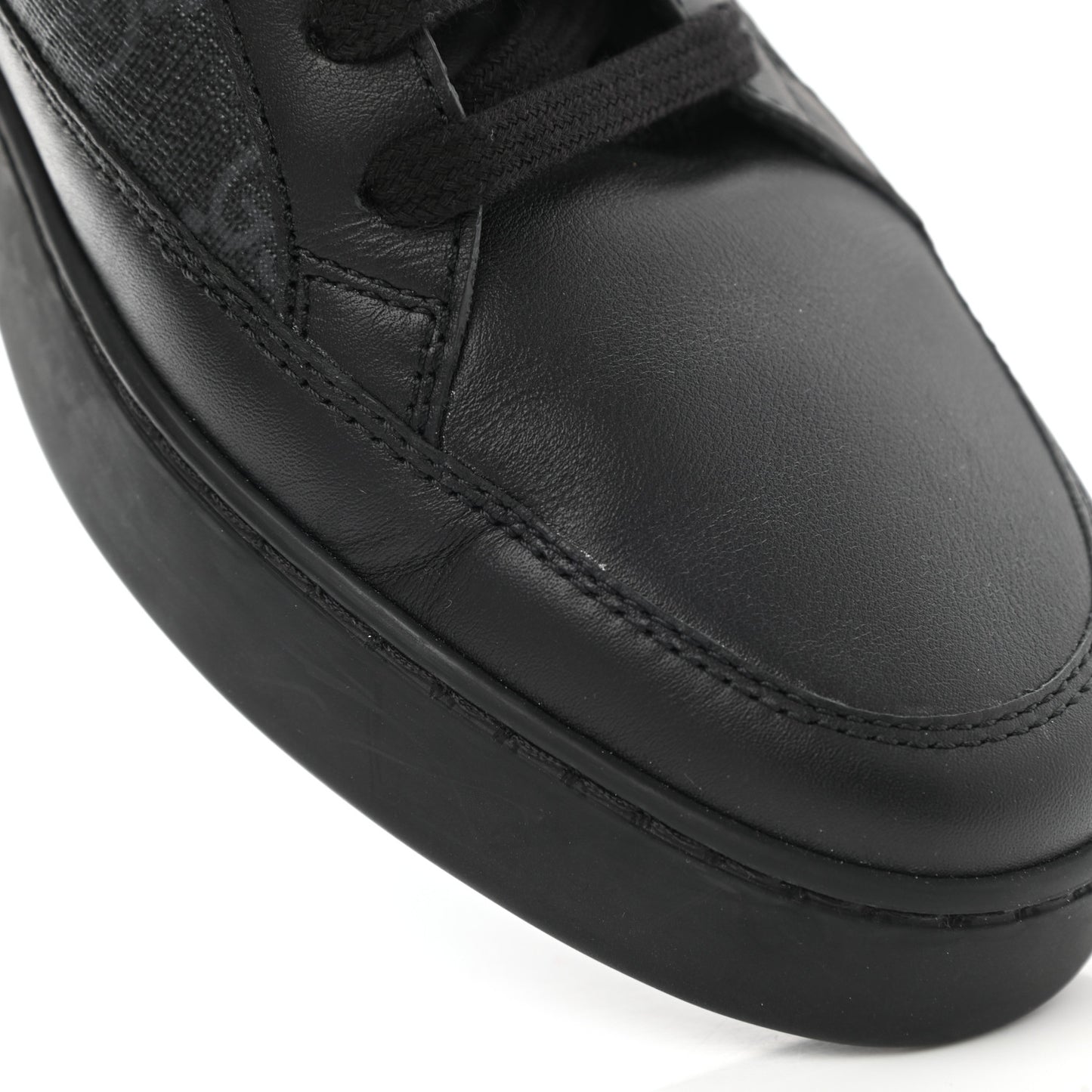 GG Supreme Monogram Mens Sneakers Black
