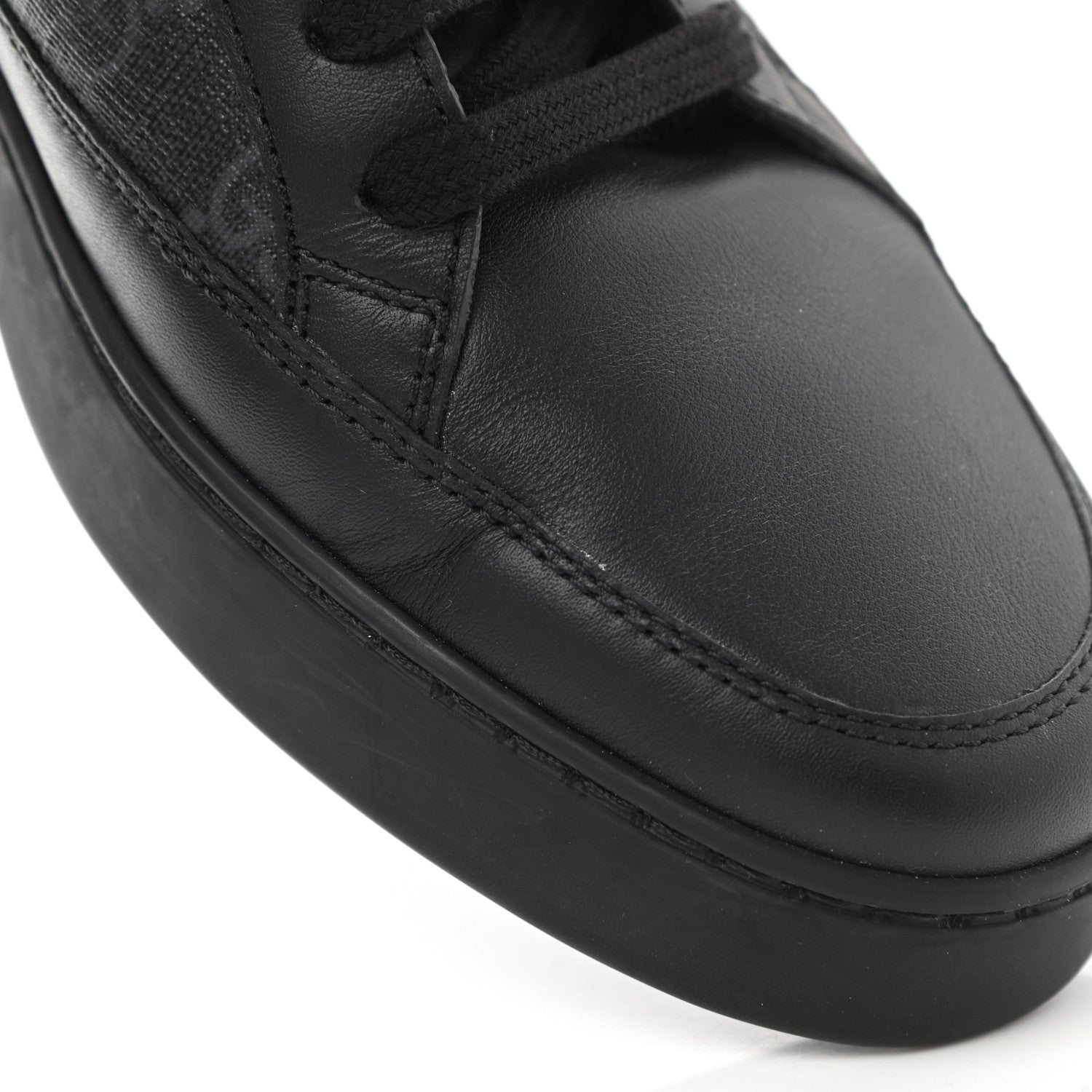 Gucci GG Supreme Monogram Mens Sneakers Black 8 of 11