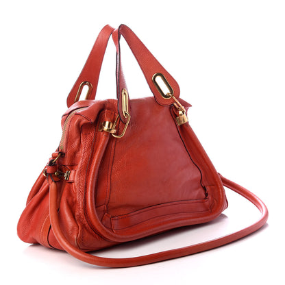 Chloe Calfskin Medium Paraty Holly Berry 2 of 11