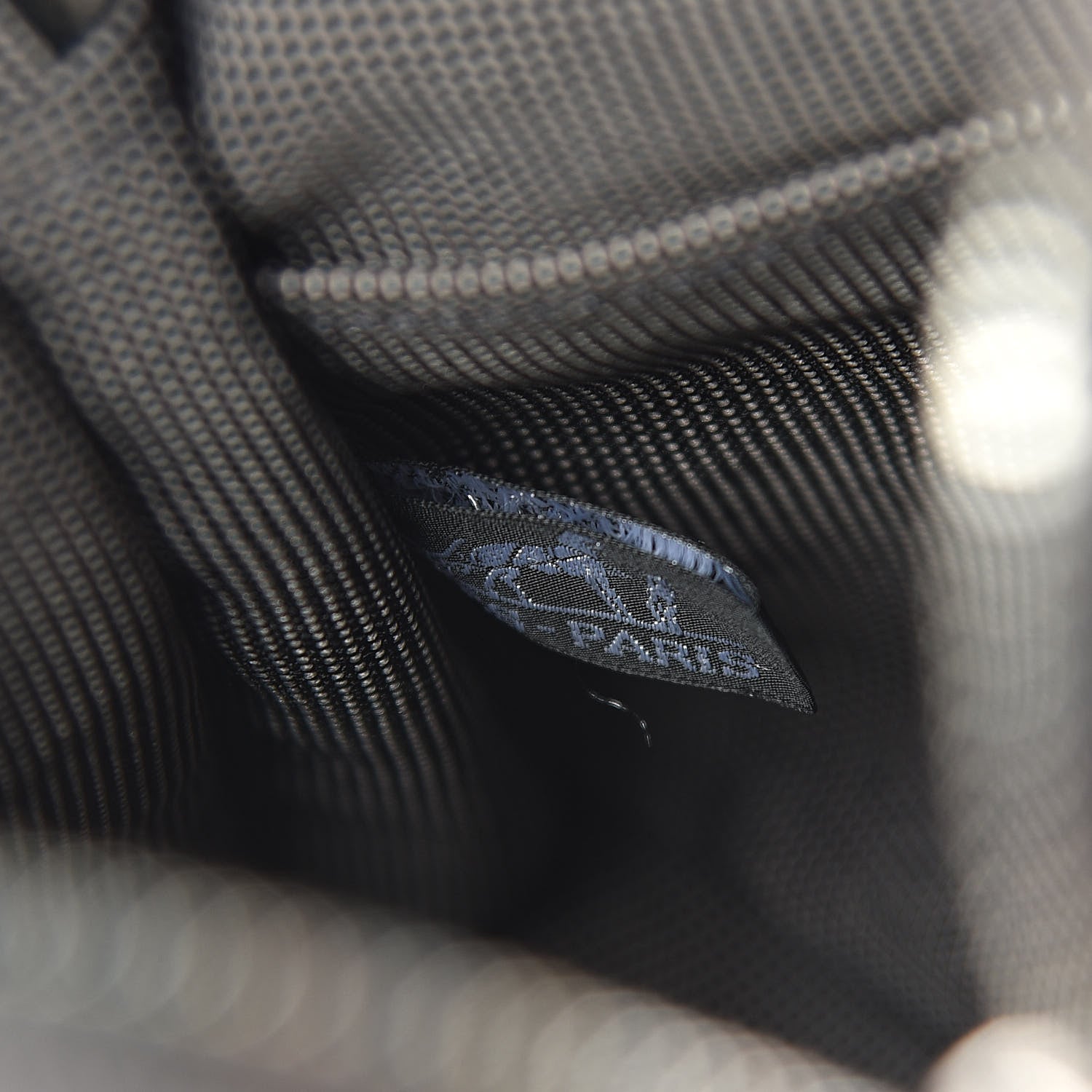 Hermes Canvas Herline Backpack Grey 6 of 9