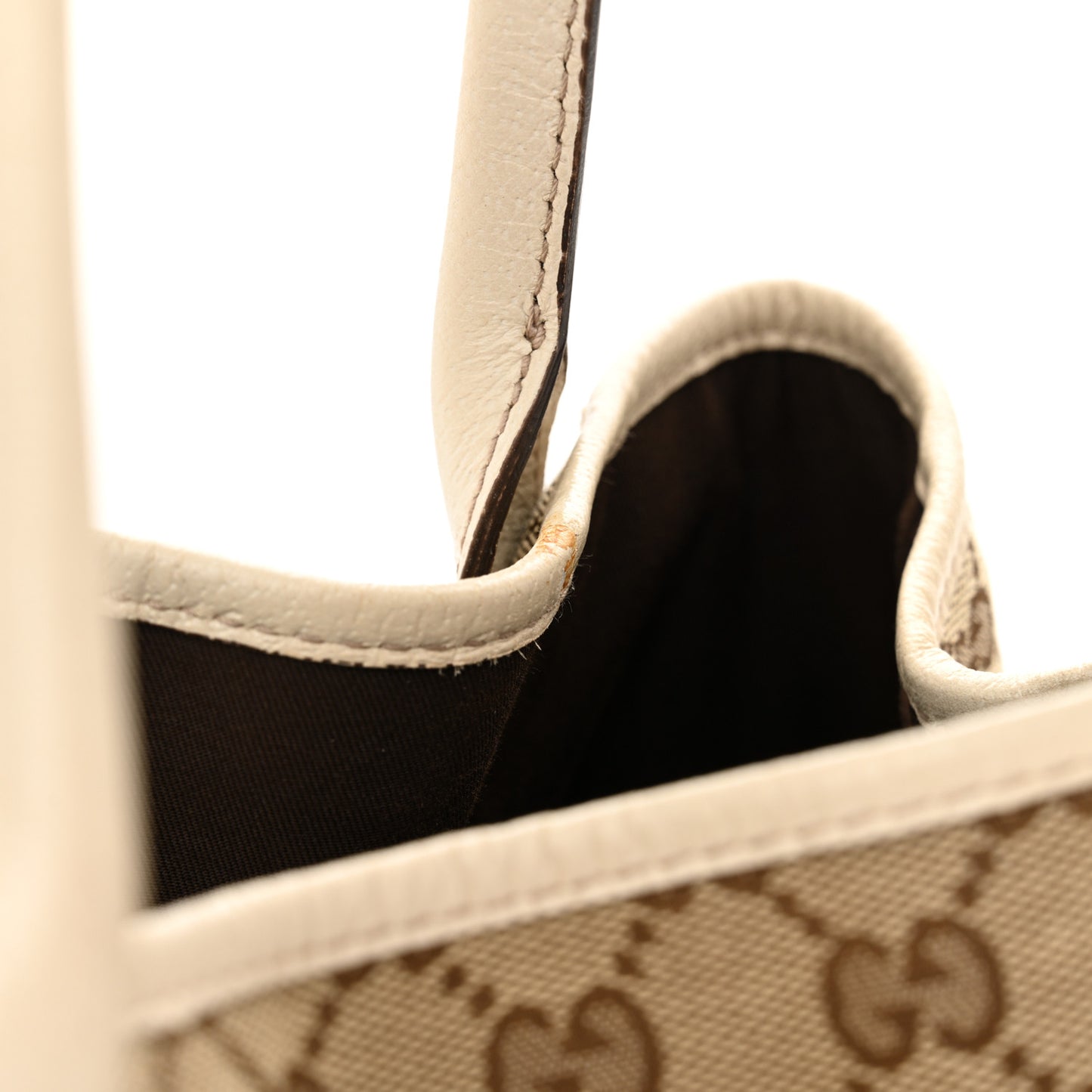 Monogram Medium Princy Tote Off White