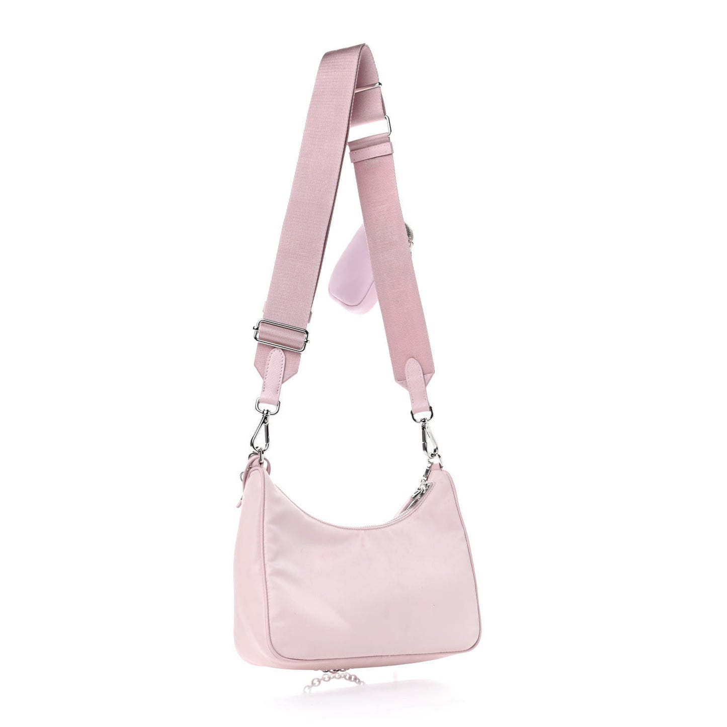 Nylon Re-Edition 2005 Shoulder Bag Alabastro