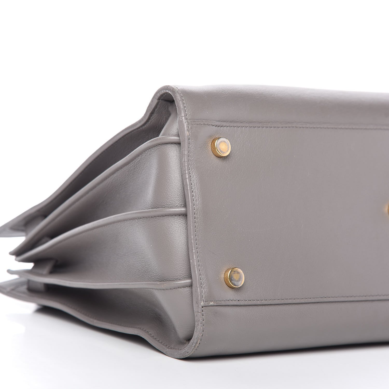 Saint Laurent Calfskin Small Sac De Jour Fog 6 of 12