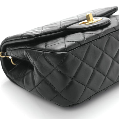 Chanel Lambskin Quilted Mini Pearl Crush Flap Black 14 of 17