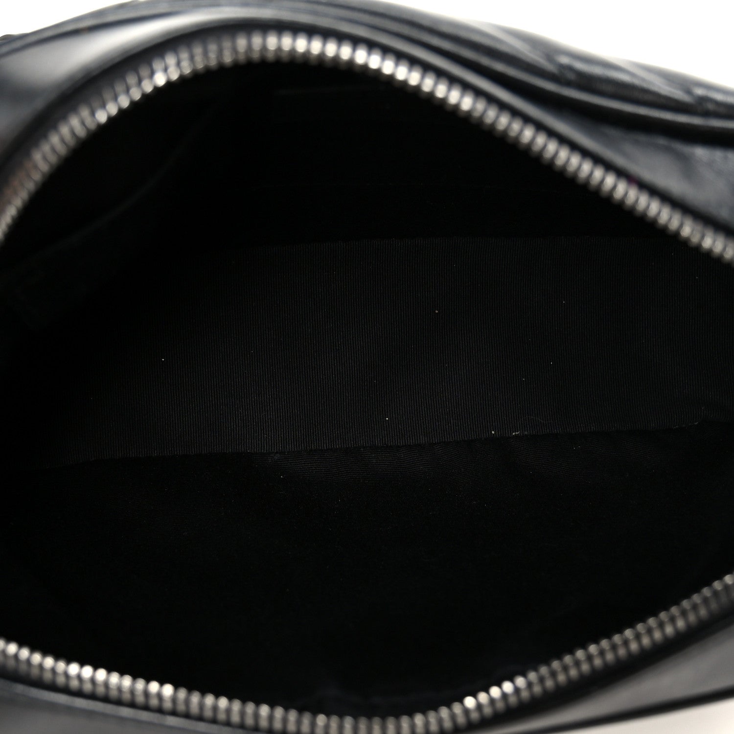 Saint Laurent Calfskin Matelasse Monogram Lou Camera Bag Black 5 of 10