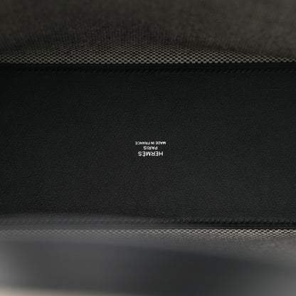 Hermes Swift H Canvas Cabas H En Biais 27 Black Ecru 6 of 11