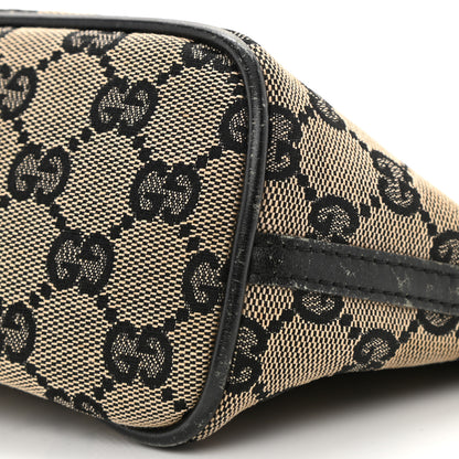 Gucci Monogram Web Boat Pochette Black 11 of 15