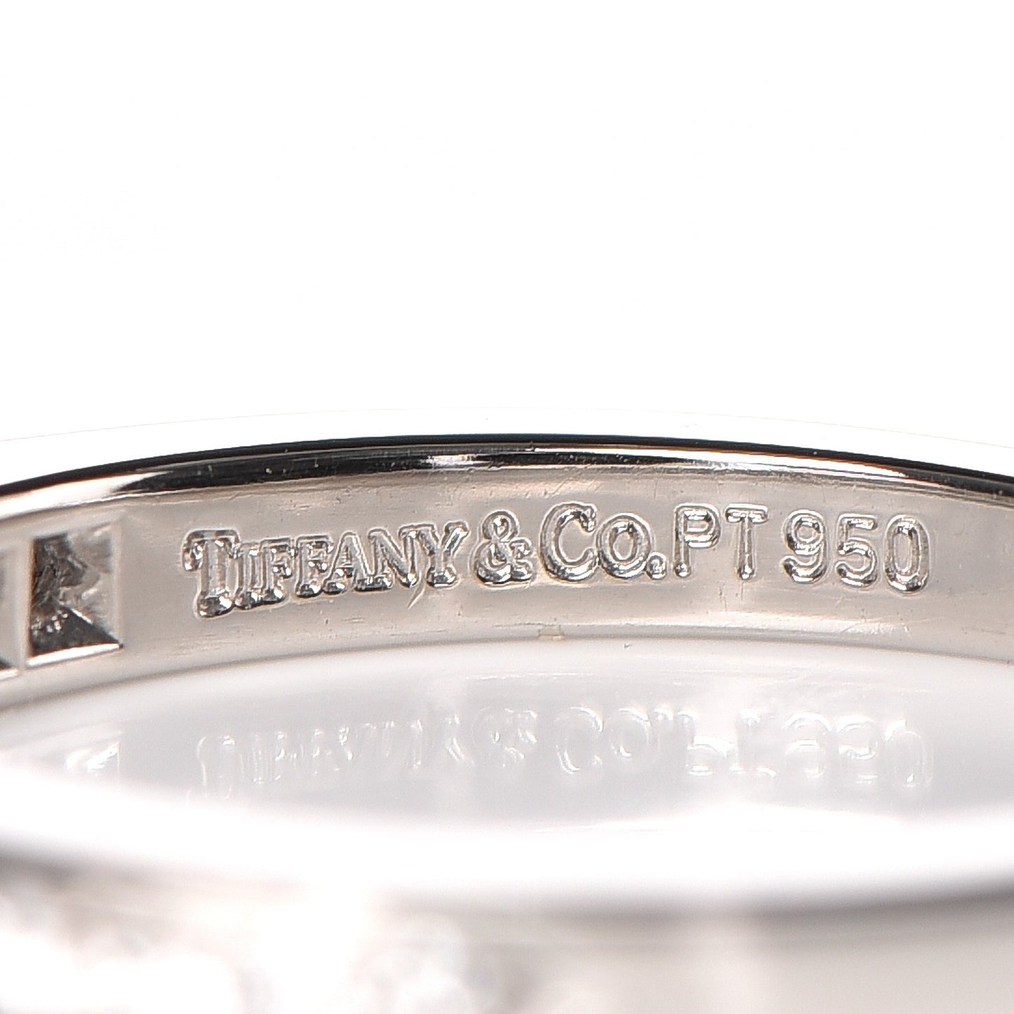 Platinum Diamond Half Circle Wedding Band Ring 53.1 6.5