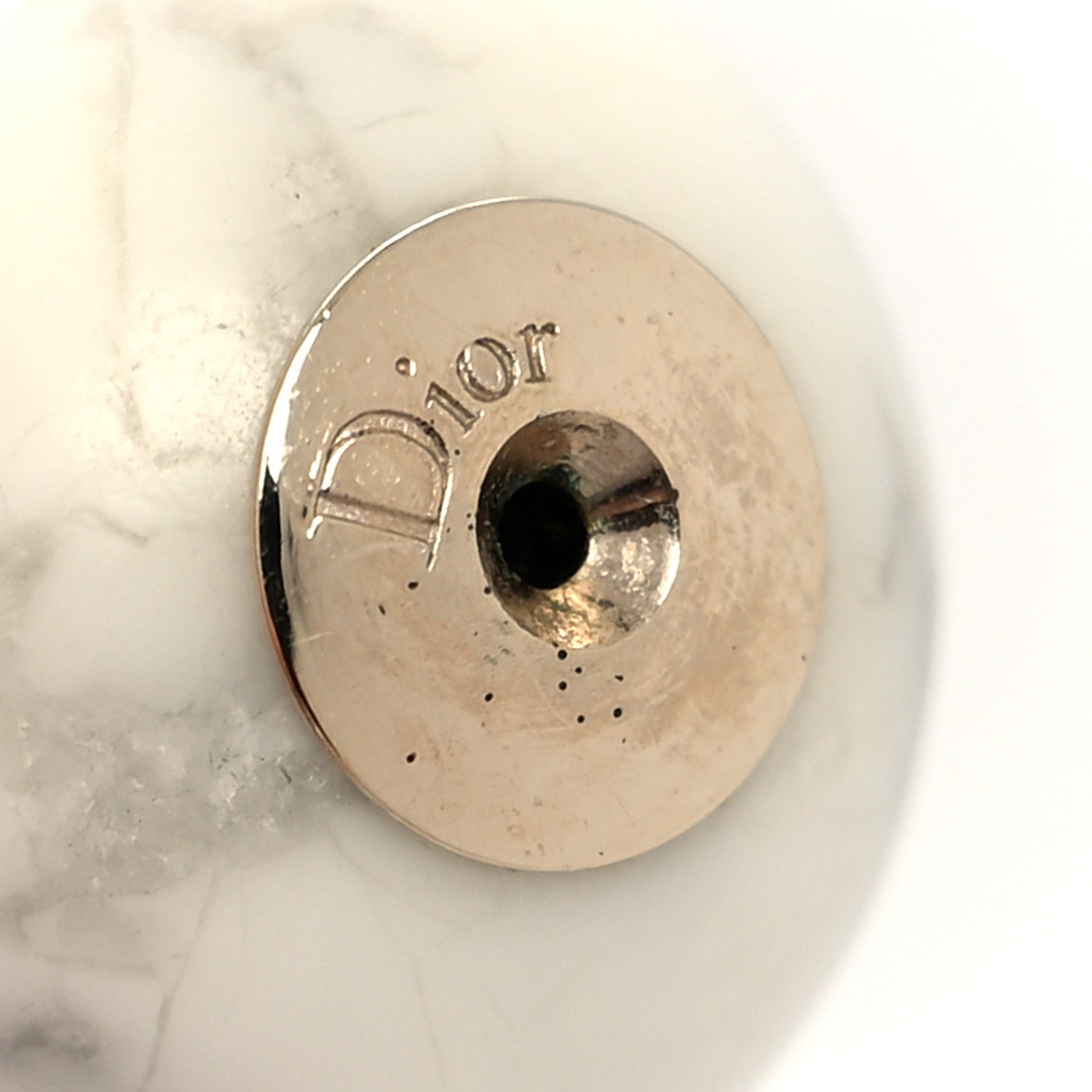 Christian Dior Mise En Dior Tribal Earrings White 3 of 4