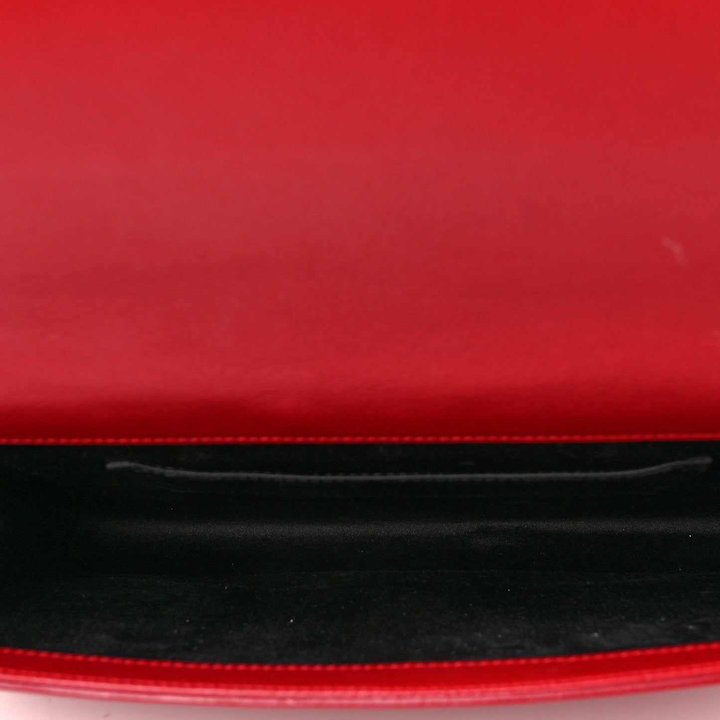 Calfskin Monogram Large Belle De Jour Clutch Red
