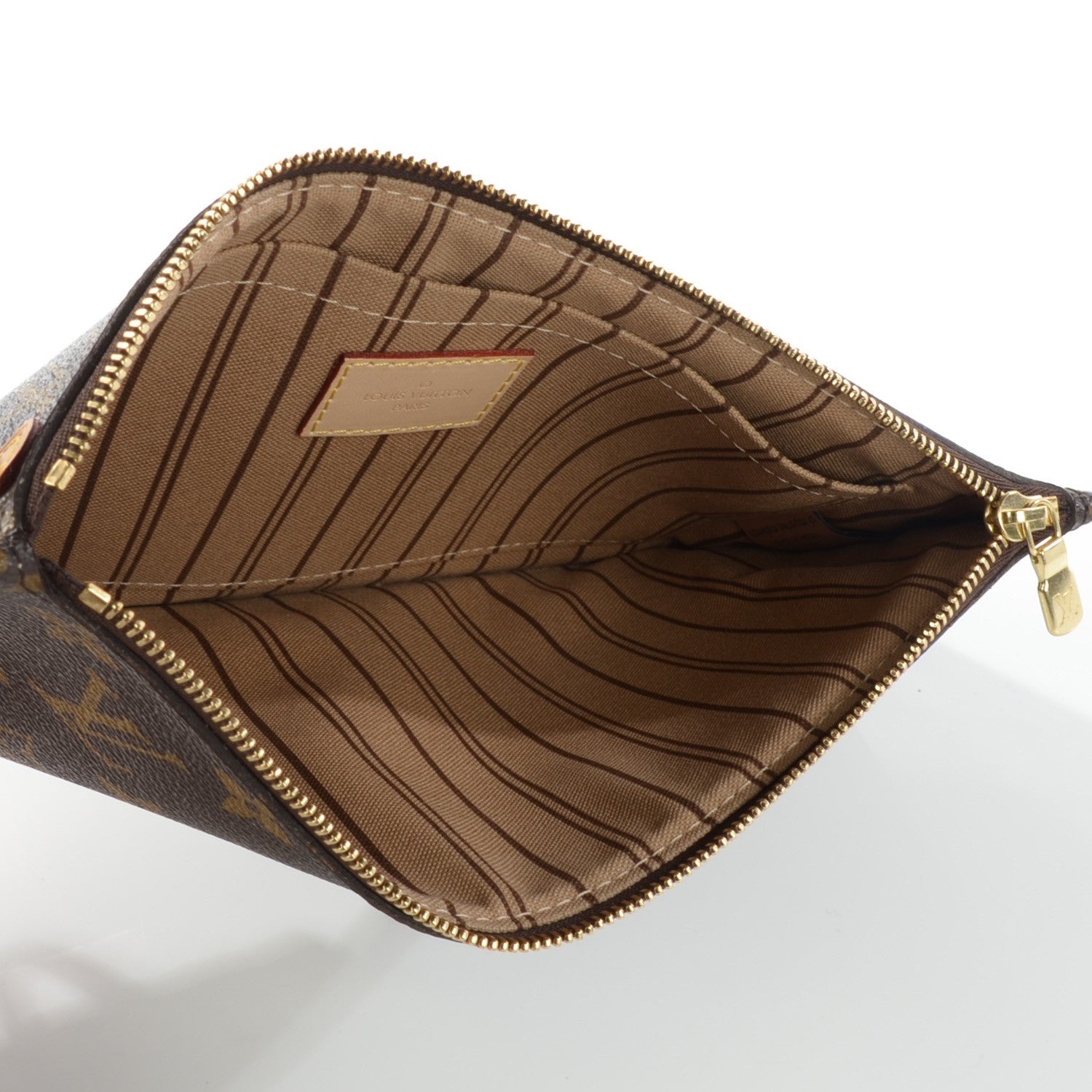 Louis Vuitton Monogram Neverfull MM GM Pochette 7 of 11