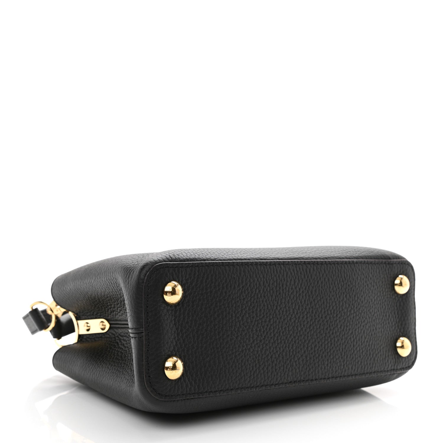 Louis Vuitton Taurillon Capucines BB Black 4 of 7