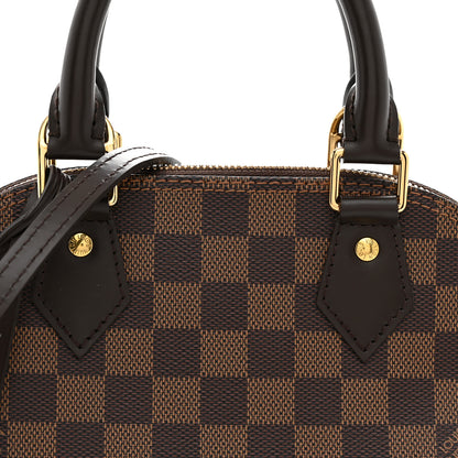 Louis Vuitton Damier Ebene Alma BB 8 of 12