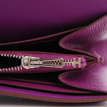 Hermes Epsom Constance Long Wallet Anemone 9 of 9