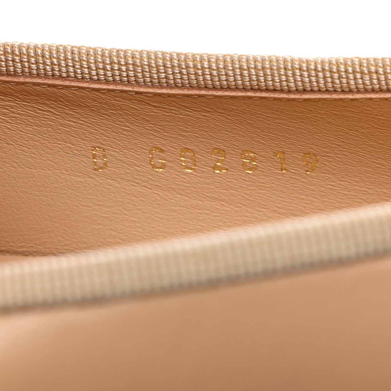 Chanel Lambskin Cap Toe CC Ballerina Flats 36 Beige Black 7 of 9