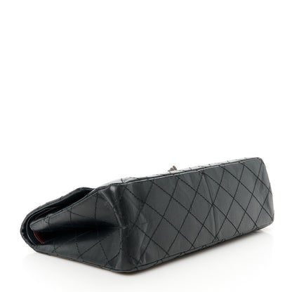 Chanel Aged Calfskin Quilted 2.55 Reissue 226 Flap Black 4 of 12