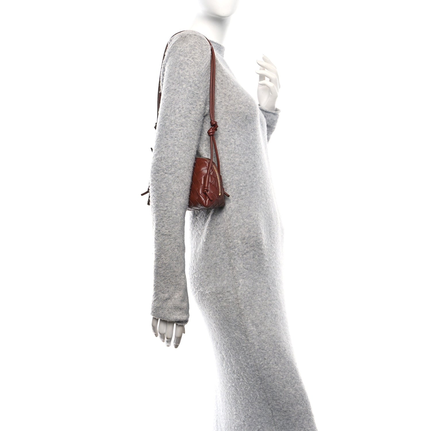 Bottega Veneta Nappa Intrecciato Concert Pouch Sapele 2 of 10