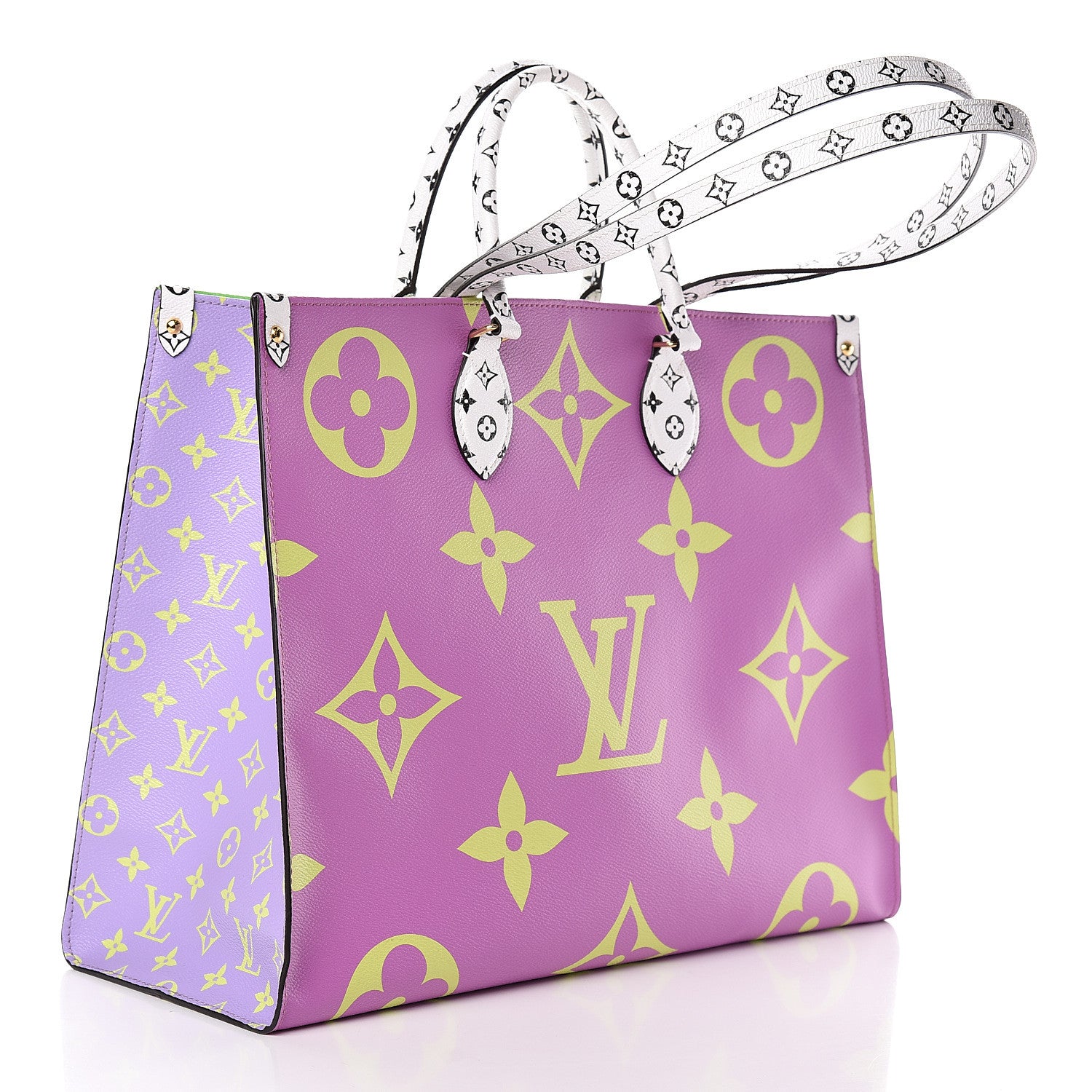 Louis Vuitton Monogram Giant Onthego GM Pink Lilac 4 of 11