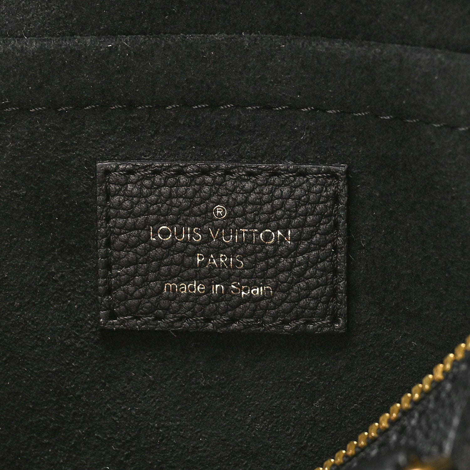 Louis Vuitton Empreinte Monogram Giant Speedy Bandouliere 20 Black 6 of 8