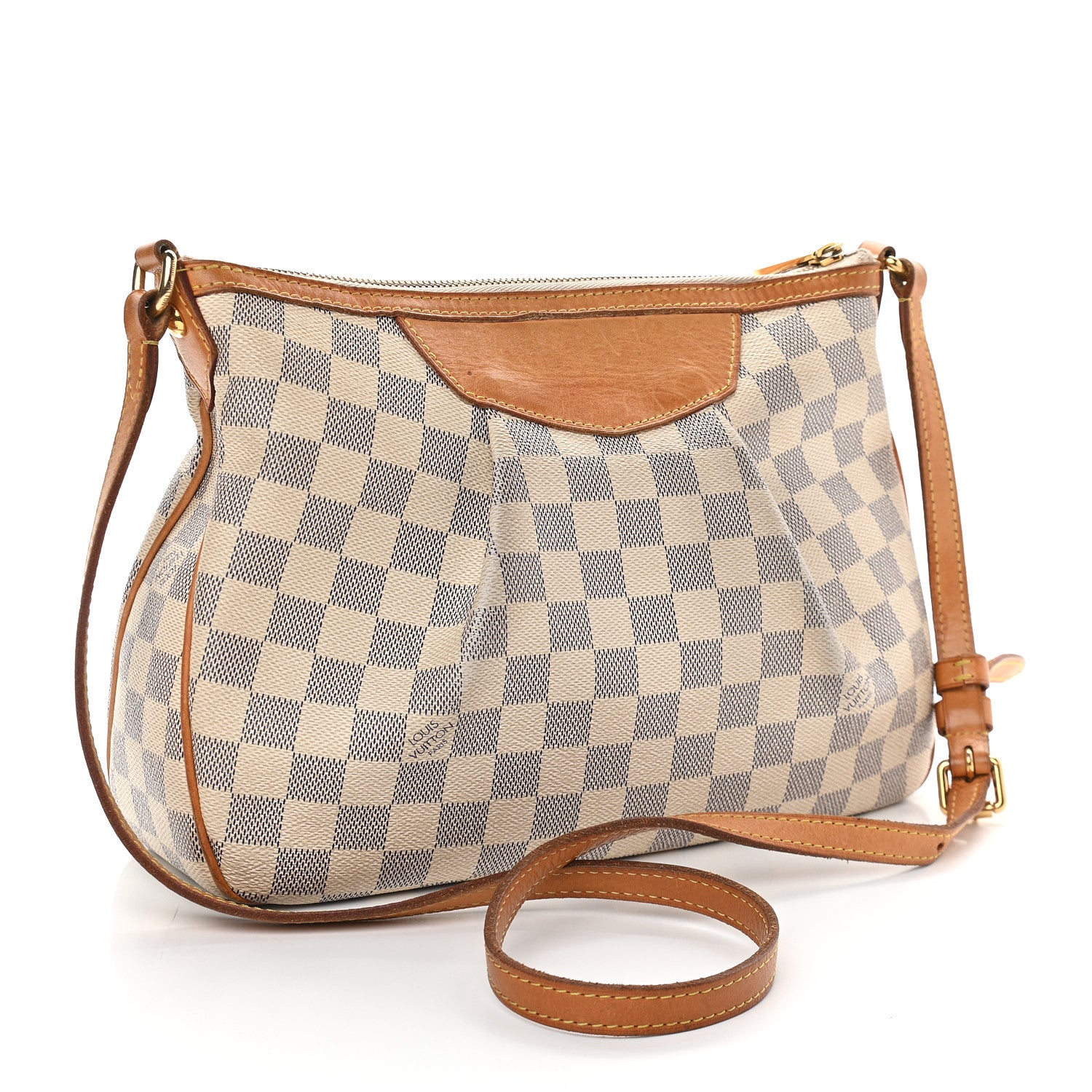 Louis Vuitton Damier Azur Siracusa PM 3 of 13