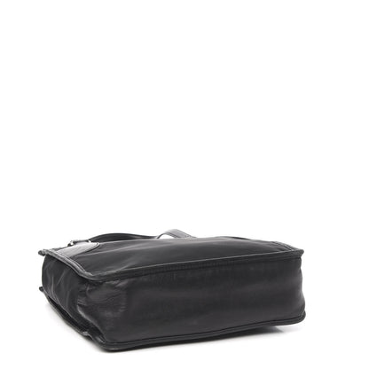 Prada Calfskin Tessuto Nylon Tote Black 4 of 10