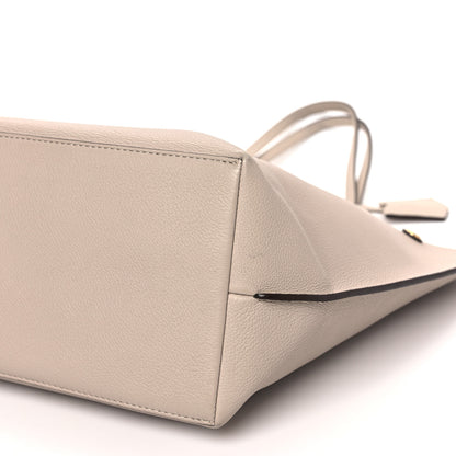 Louis Vuitton Calfskin Lockme Go Tote Greige 8 of 10