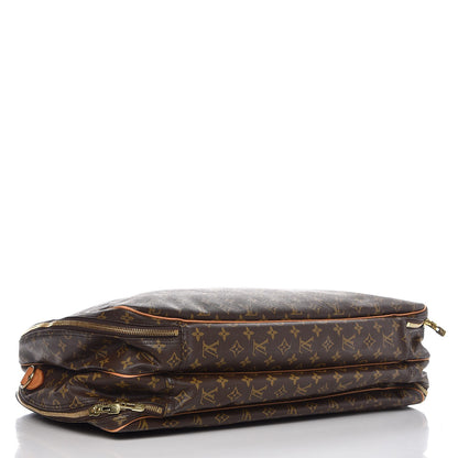 Louis Vuitton Monogram Alize 2 Compartment Luggage Travel Bag 4 of 12