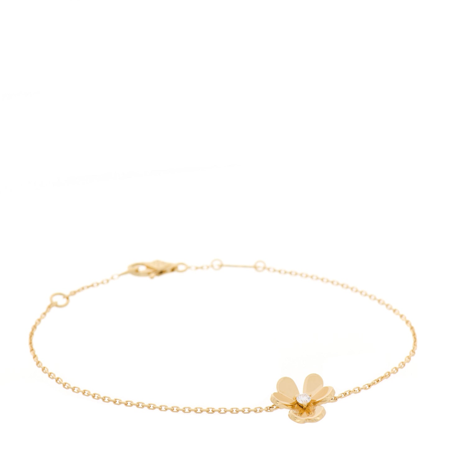 18K Yellow Gold Diamond Mini Frivole Bracelet